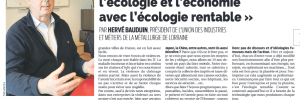 Ecologie rentable, La Semaine du 1er octobre 2020